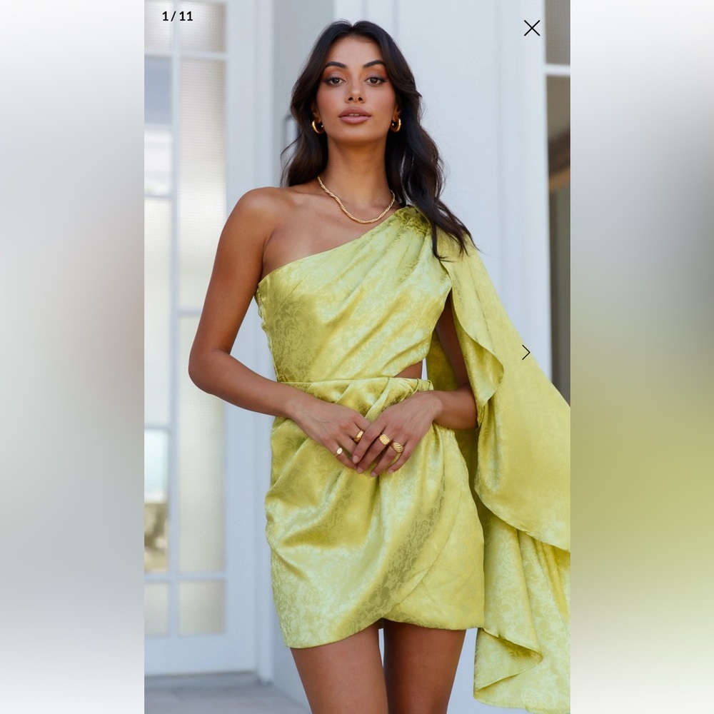 Runaway the Label Cerita Dress in Citrus